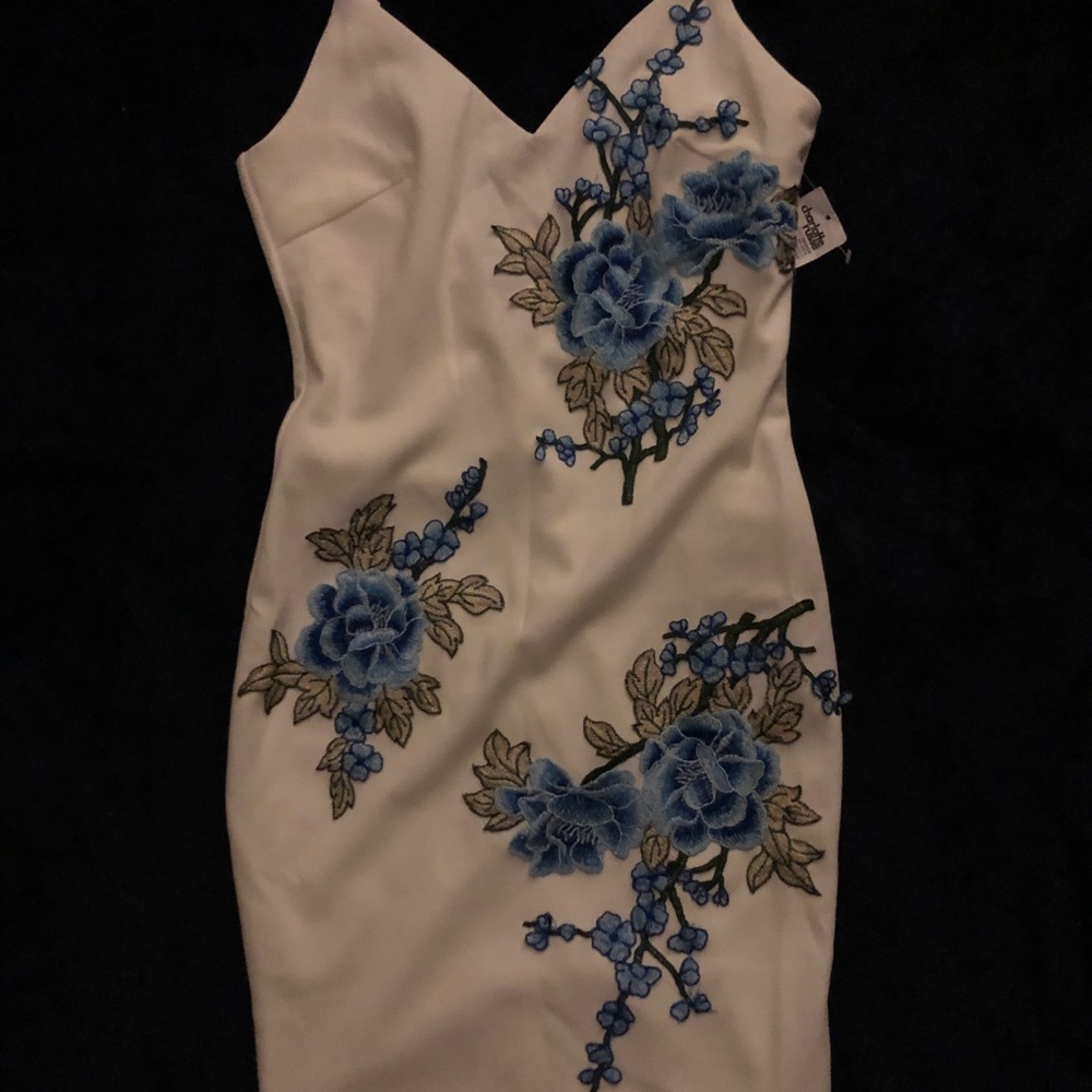 Never worn! With tags, Charlotte Russe white dress